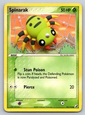 Spinarak 75/115 MP Unseen Forces Pokemon