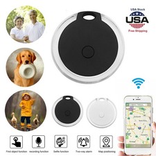 2/4x Mini Pet Cat Dog GPS Locator Tracker Tracking Anti-Lost Device Waterproof.