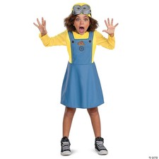 Girl's Minions Bob Costume - Large 10-12