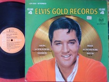 12 " LP , Elvis Presley , Golden Records - VOL 4 , Zustand lesen  !