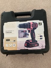 BLACK+DECKER 18V Lithium-Ion Hammer Drill with Charger New In Sealed Case