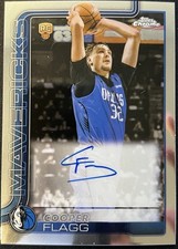 Chaser Packs!!!!2025-26 Topps Chrome Basketball Cooper Flagg Base Auto