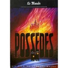 THE POSSESSED French Herald/Trade Ad 4p. - 9x12 in. - 1988 - Andrzej Wajda, Isab
