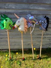 Animal Hobby Horses  - Handmade