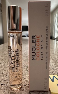 MUGLER TAKE ME OUT Cologne Eau De Toilette Spray .3oz/10mL TRAVEL SZ BOXED NEW