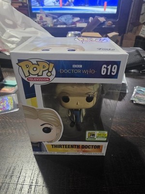 Funko Pop! Doctor Who Thirteenth Doctor #619 LE SDCC 2018 Pop Protector