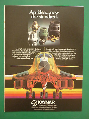 1/1983 PUB KAYNAR ELLIPTISCHE SELBSTSICHERNDE NUSS KAYLOCK LOCKNUT ECROU B1 BOMBER AD