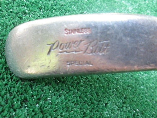 Putter Golf H&B acero inoxidable Power-Bilt especial vintage original Eje y agarre - Imagen 4 de 12