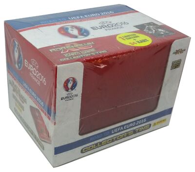 2016 Road Euro Adrenalyn Conf. 10 Panini Mini Tin Boxes Limited Cards