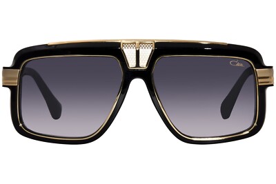 CAZAL LEGENDS MOD. 678 COL. 001 BLACK GOLD SUNGLASSES MADE IN