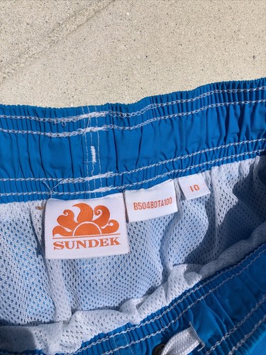 Boys SUNDEK swim trunks Size 10 Used - Picture 6 of 6