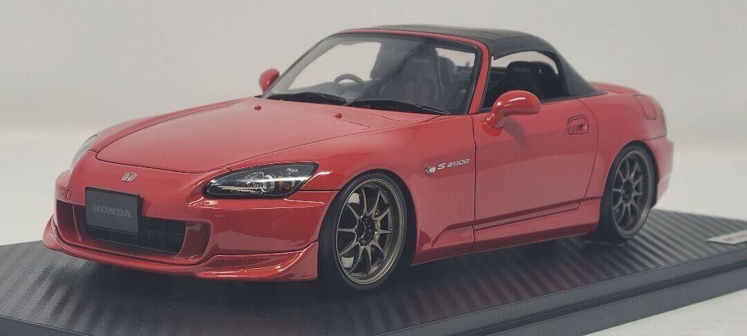 1/18 Ignition Model Honda S2000 AP2 Red w/ Box From Japan 1/18 Ignition Model Honda S2000 AP2 Red w/ Box From Japan