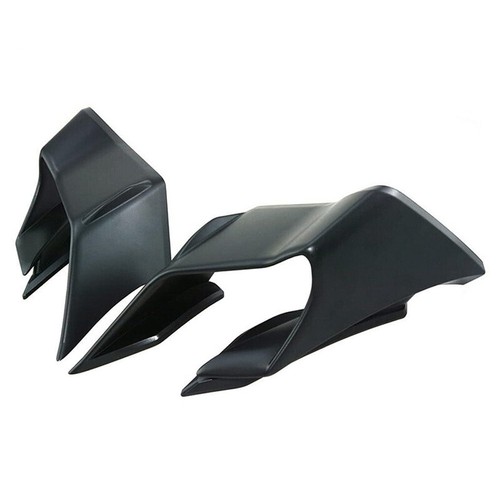 For Yamaha YZF R1 2015-2024 Motorcycle Side Spoiler Fairing Winglets Matte Black - Picture 5 of 8