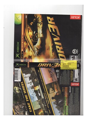 Driv3r / Driver 3 - Microsoft Xbox - PAL FR - Neuf Sous Blister