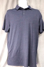 C9 By Champion Men's Short Sleeve Golf Shirt Blue Stripe Size Medium