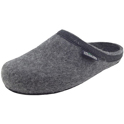 Stegmann 127 Unisex Wollfilz-Pantoffeln grau (grey)