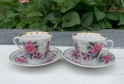 Rare Vintage Tea Set   LFZ (Lomonosov Porcelain Factory) Made in the USSR