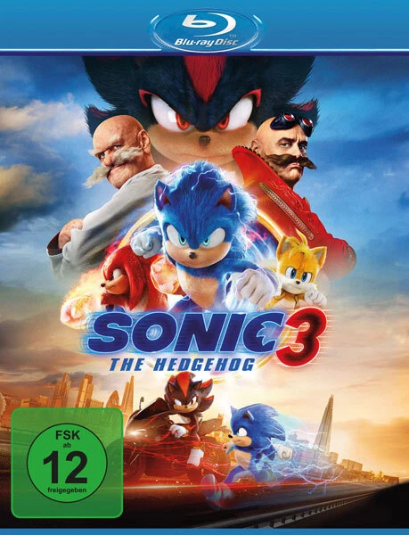 Sonic the Hedgehog 3 (BR)  Min: /DD5.1/WS - Paramount/CIC  - (Blu-ray Video / A - Bild 1 von 1