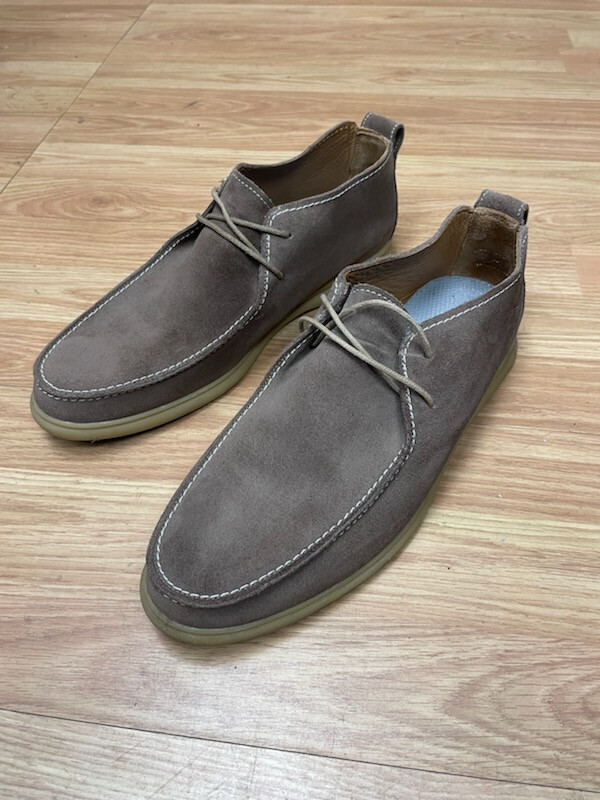Johnnie-O Mens Malibu Chukka Taupe Ankle Boots Size 11.5 9563384