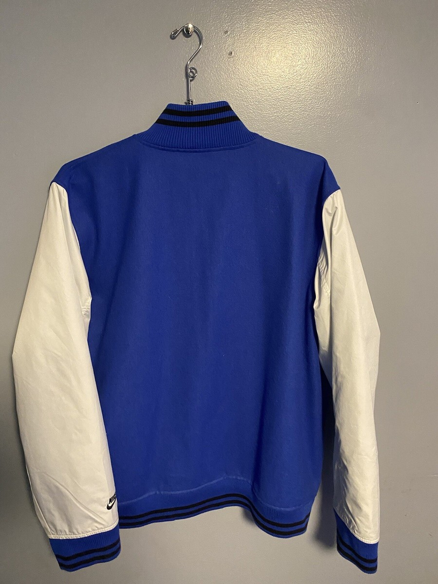Nike Sportswear NSW Wool Destroyer Varsity Jacket Size Mens Nike Sportswear NSW Wool Destroyer Varsity Jacket Size Mens