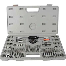 Hand Tool Set Alloy Steel Metric System Tap and Die Set Manual Tap Wrench Set