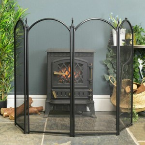 wood stove guard child safety