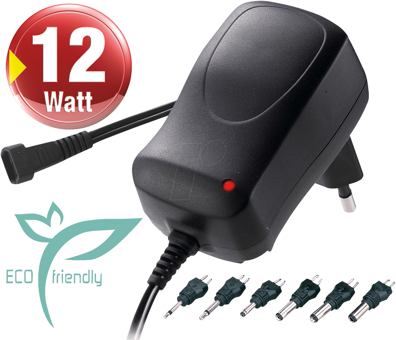 Adaptateur rotatif 1000mA pour remplacer vos chargeurs perdus