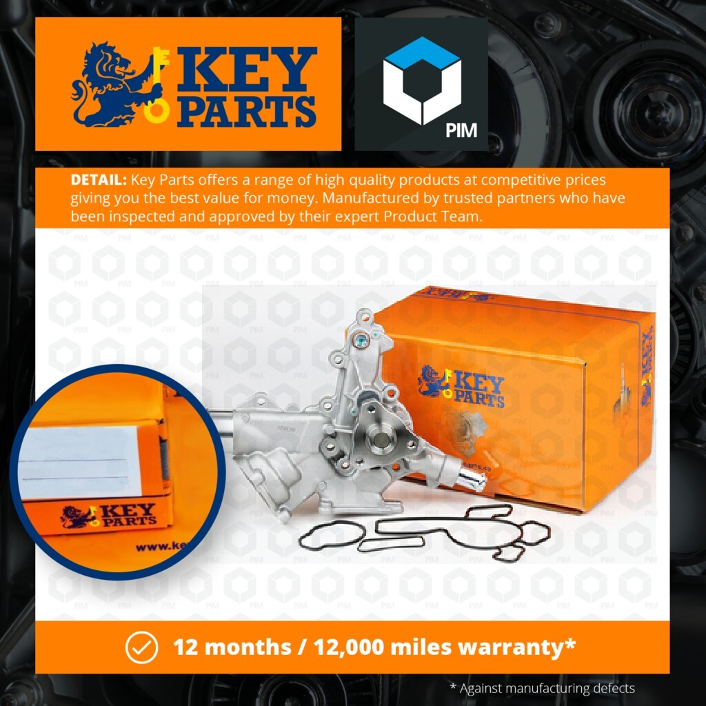 Water Pump fits VAUXHALL CORSA B, C 1.2 98 to 06 Coolant KeyParts 090542606 New