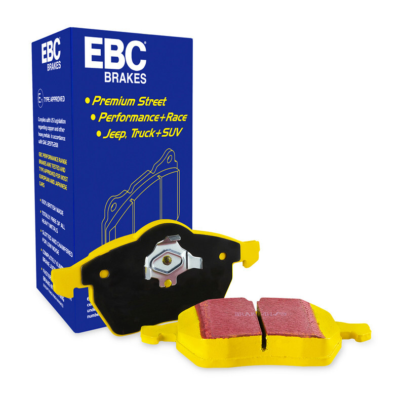 EBC Front Yellowstuff Pads for Porsche 911 (996) Carrera 3.4 DP41514R