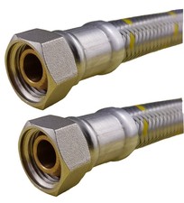 CATERING RESTAURANT BRAIDED HOSE SS 20MM x 3/4F&F x 1200MM