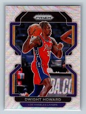 2021-22 Panini Prizm #172 Dwight Howard Silver Wave Los Angeles Lakers