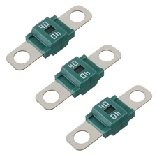 BOJACK Ami/Midi 40A High Current Fuse - Bolt-On Fuse 40 Amp for Cars, Trucks, Co