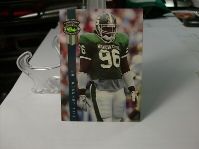 1992 Classic Draft Picks #79 - Bill Johnson - Michigan State Spartans 92-241