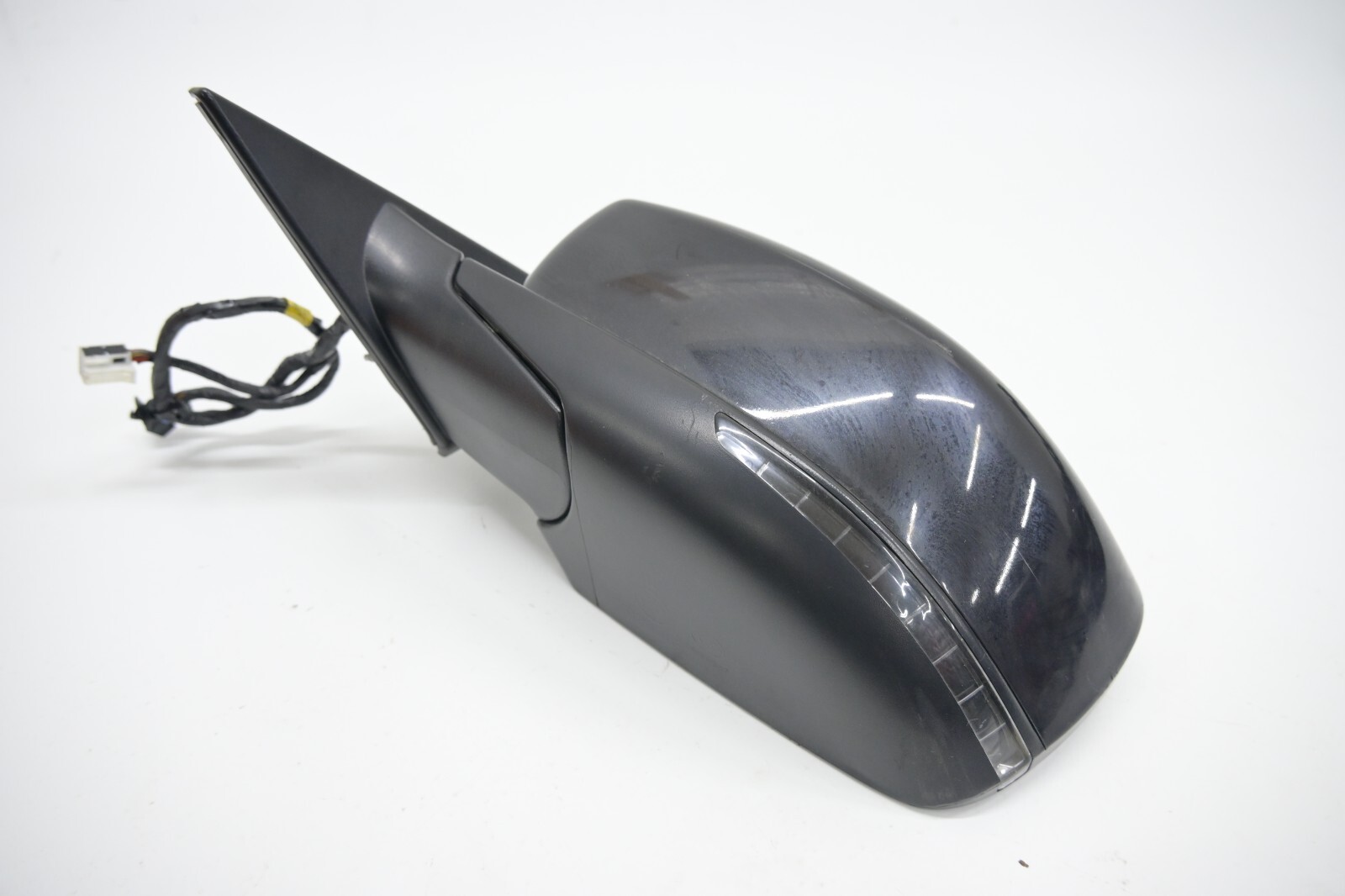 ⭐ 14-17 Maserati Ghibli Left Driver Side View Door Mirror Heater Black Oem