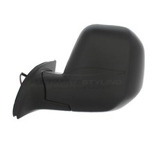 Peugeot Partner 2008-2012 Door Wing Mirror Electric Black Passenger Side Left