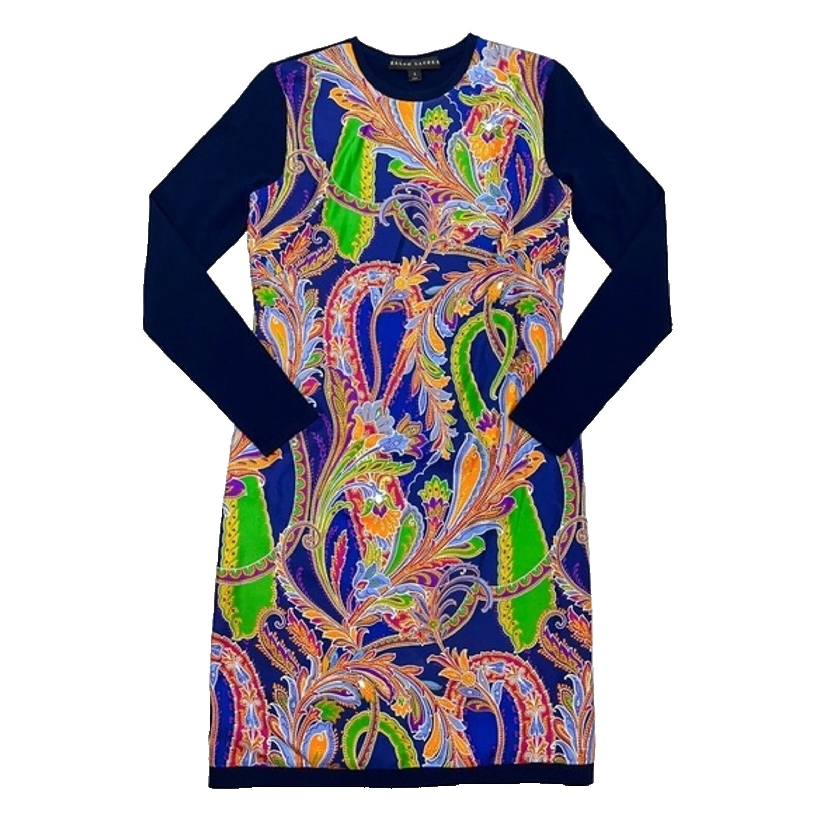 Ralph Lauren Long Sleeve Nautical Dresses for Women