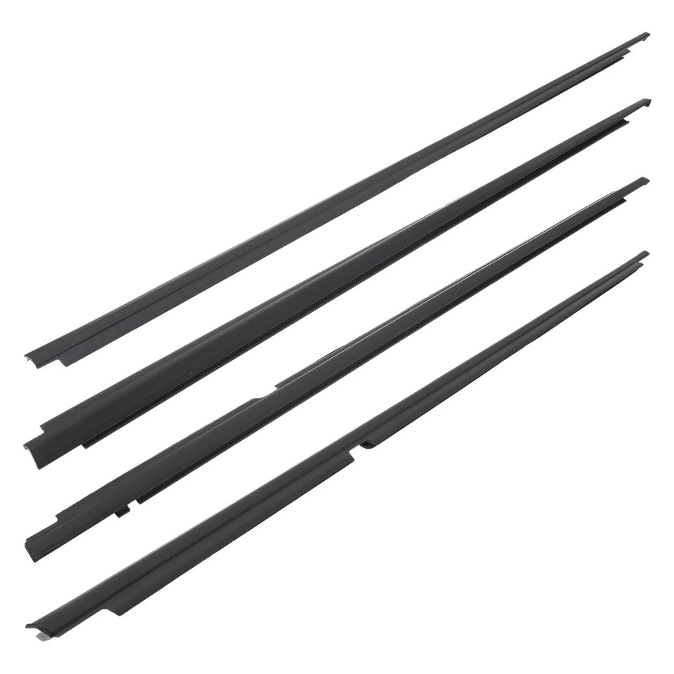 4 Pc For 2003-2008 Toyota Corolla Weather Strips Window Moulding