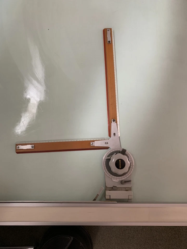 TABLE D'ARCHITECTE TABLE A DESSIN VINTAGE - Photo 4/4