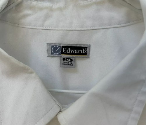 VTG SEATTLE SEA FAIR Commodores Button Up Shirt White Shirt 2XL EMBROIDERED COOL - Picture 6 of 11