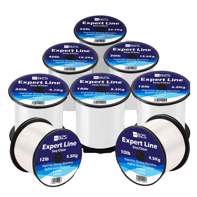 Expert Clear Fishing Line 20lbs & 50lbs and Sea Tech 30lbs New* for