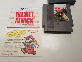 RACKET ATTACK PAL B NINTENDO NES GAME COMPLETE NEAR MINT CON