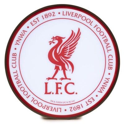 Liverpool リバプールFC LEDライト ロゴプレート Liverpool