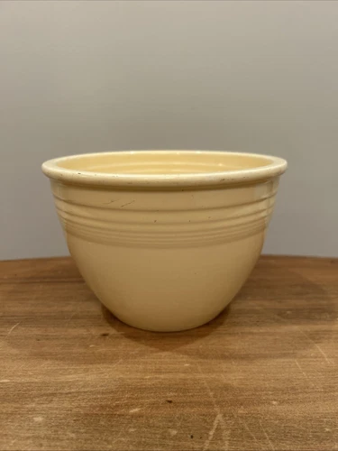 Vintage Fiesta HLC #3 Mixing Bowl Vanilla Ivory 4.5"