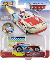 Disney Pixar Cars Xrs Rocket Racing Series Paul Conrev Mit Schutzwall