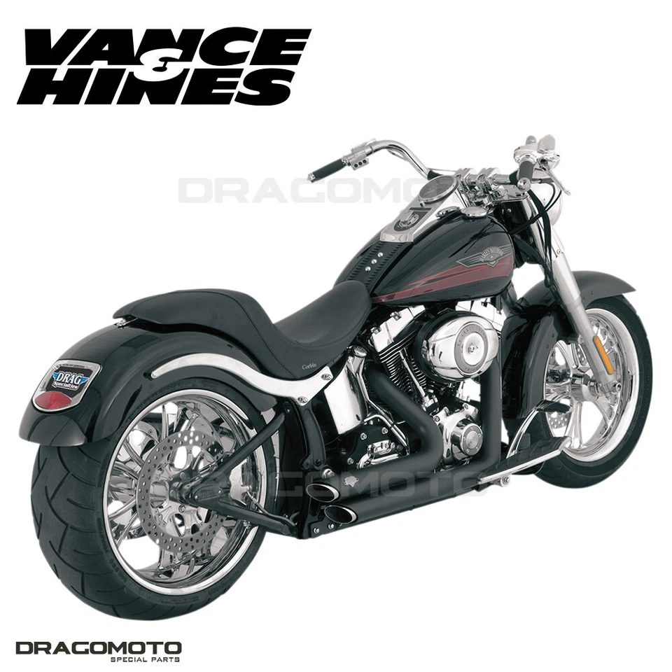 Harley FLSTF 1340 Fat Boy 1990-1999 Shortshots Impianto completo Vance & Hine... Foto 2 de 4