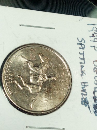 Mint Error Coin 1999 p Delaware Strike Error - Picture 12 of 13
