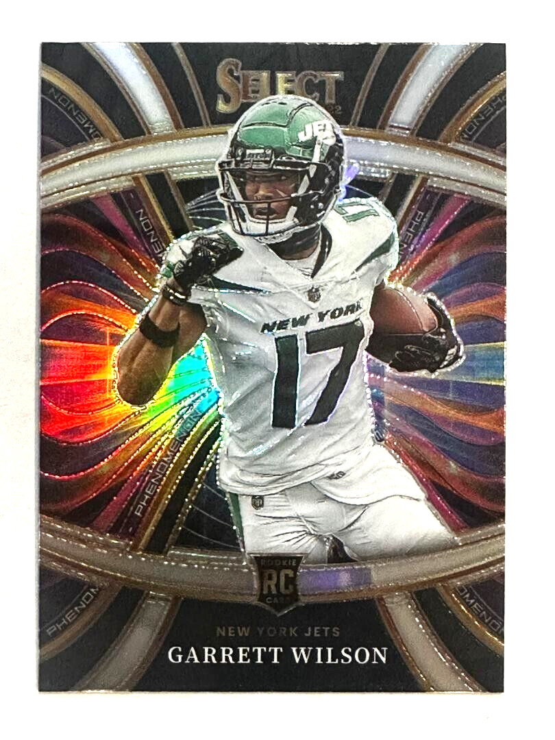 Garrett Wilson 2022 Select Phenomenon Silver RC #PHE-22 Jets SP NM or better