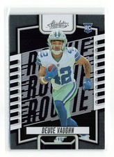 DEUCE VAUGHN #145 2023 PANINI ABSOLUTE COWBOYS RC