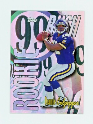 DAUNTE CULPEPPER 1999 Topps Rookie Rush Rc #AM29 Minnesota Vikings