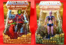 DRAGON BLASTER SKELETOR + HUNTARA Masters of Universe Classics Figures MOTU New